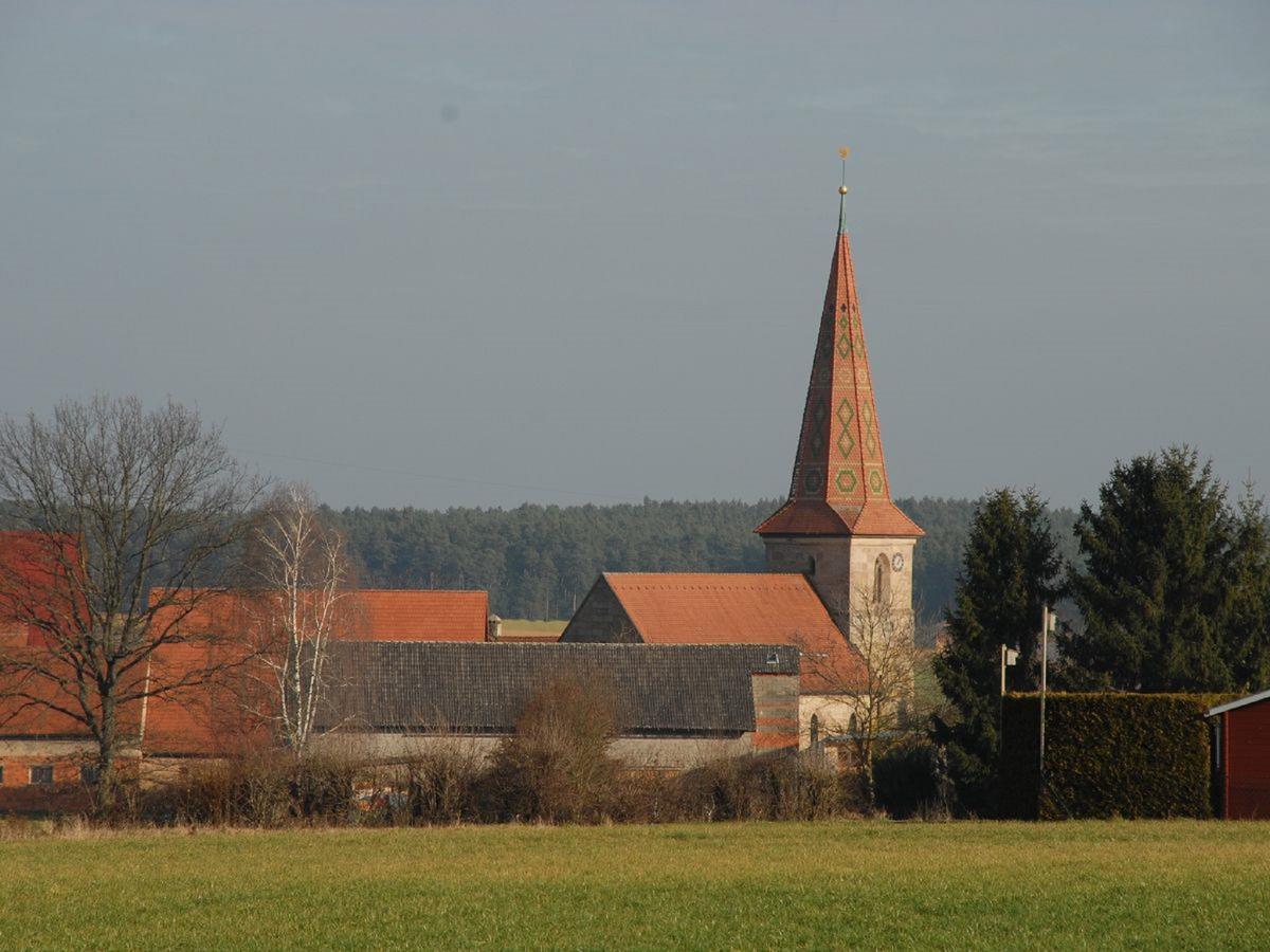 Ferienwohnung Passivhaus "Schoene Aussicht" Georgensgmund 外观 照片
